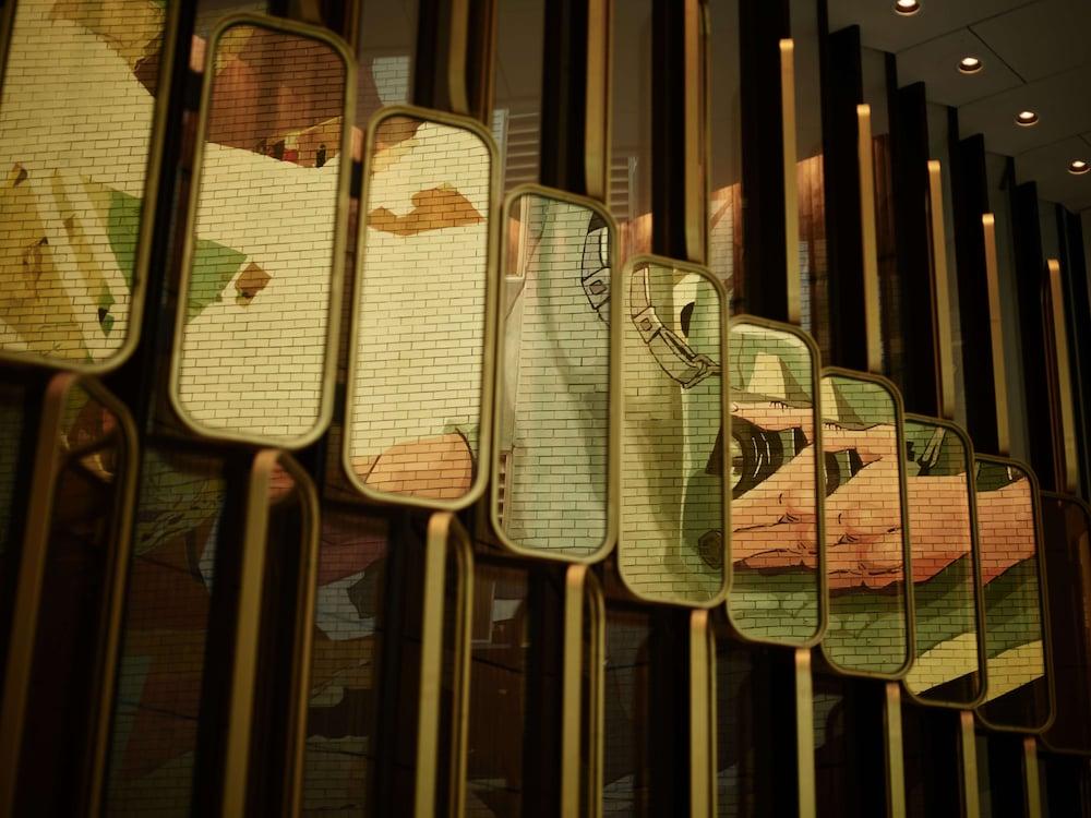 Hilton Melbourne Little Queen Street Bagian luar foto The 1967–1970 National Football League championship trophies
