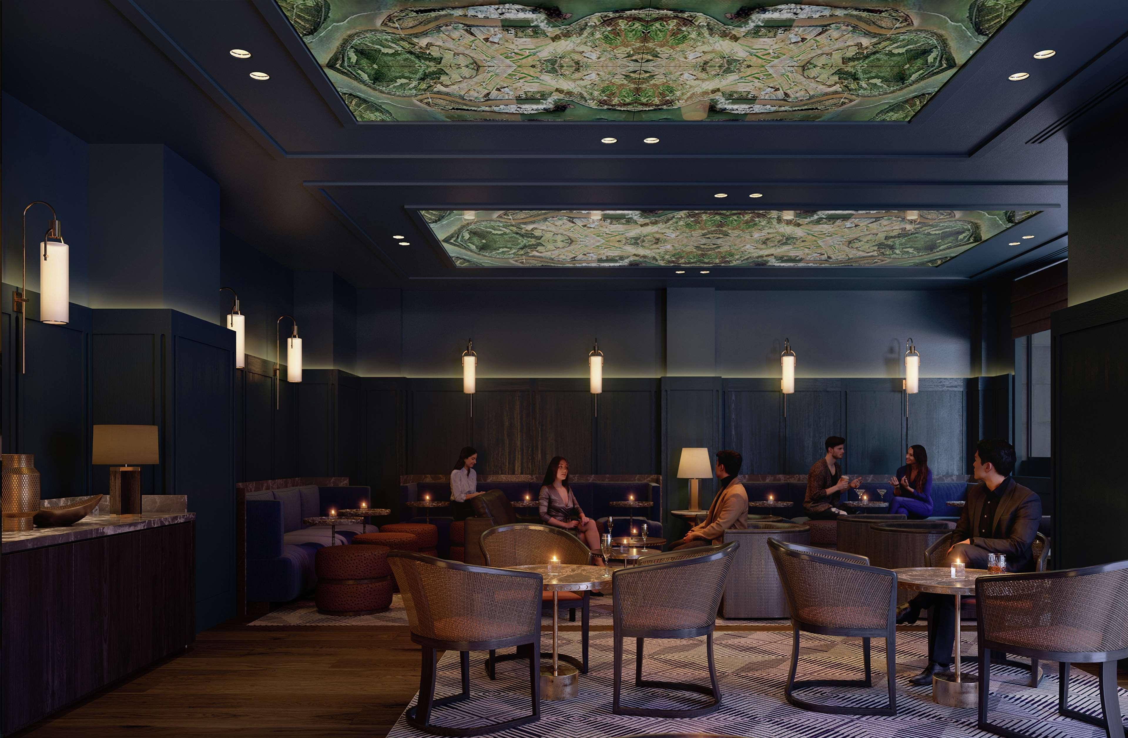 Hilton Melbourne Little Queen Street Bagian luar foto The Living Room